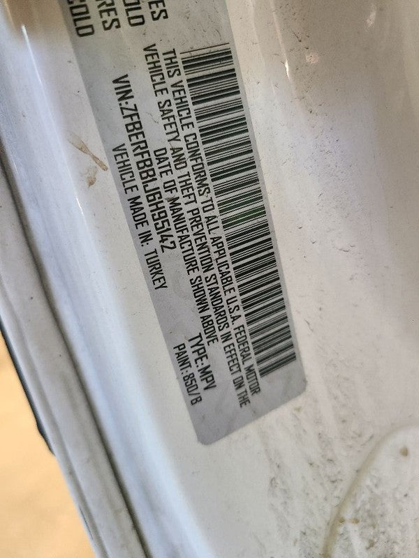 Driver Rear Back Door Glass Panel In Door Fits 15-22 PROMASTER CITY 67