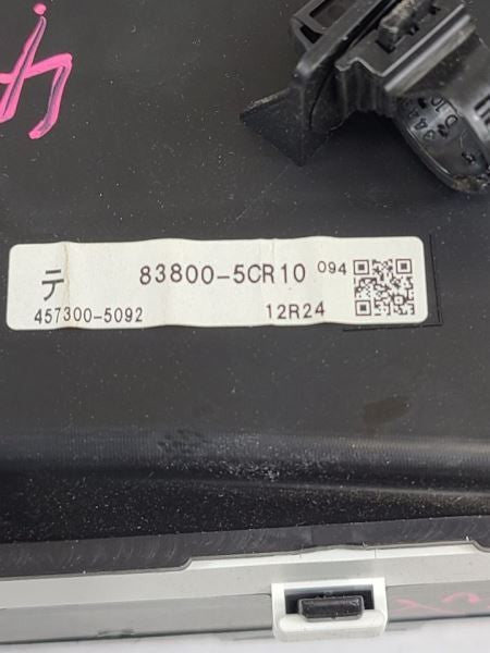 Speedometer Cluster Prius C VIN B3 7th And 8th Digit MPH Fits 15 PRIUS
