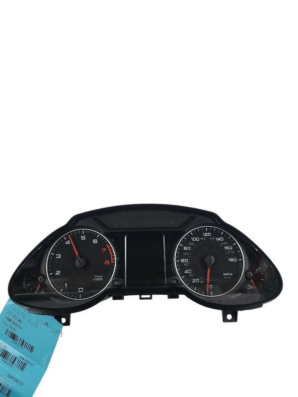 Speedometer Cluster MPH ID 8R0920981GX Fits 11-12 AUDI Q5 649367