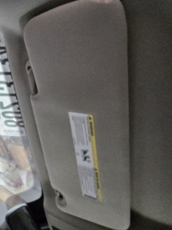 Driver Left Sun Visor With Illumination Fits 13-18 DODGE 2500 PICKUP 6