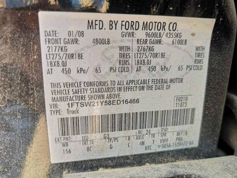 Passenger Exhaust Manifold 6.8L Fits 08-10 FORD F250SD PICKUP 260683