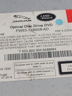 Audio Equipment Radio CD Player Fits 17-20 F-PACE 643139 FW9311B608AD