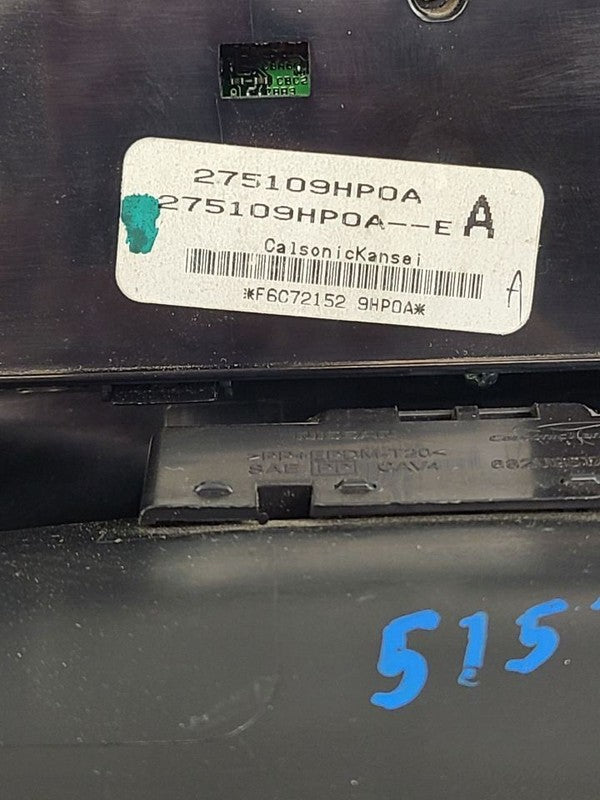 Temperature Control AC Manual Control Fits 15 ALTIMA 639415