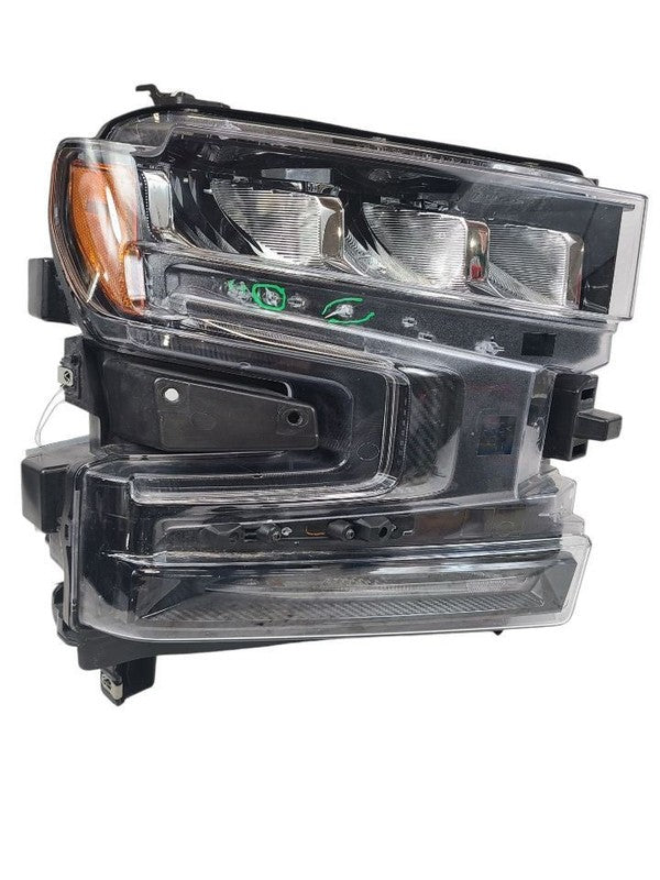 Passenger Headlight Classic Style LED Fits 20-22 SILVERADO 1500 PICKUP