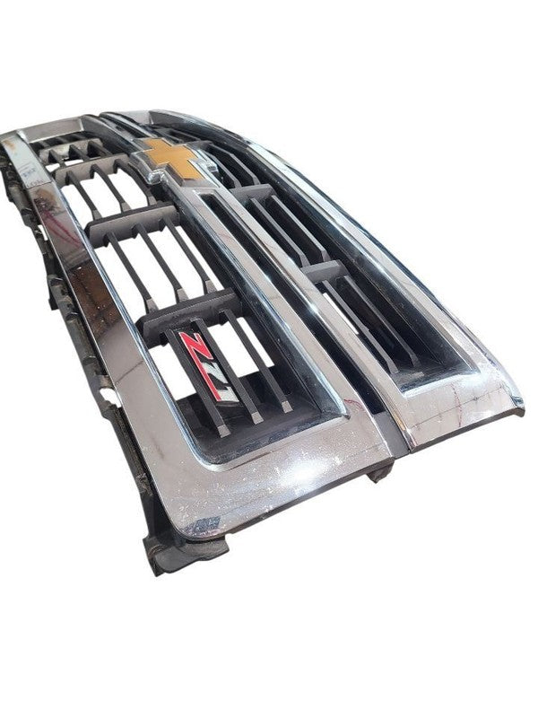Grille Chrome Surround Black Bars Fits 14-15 SILVERADO 1500 PICKUP 670