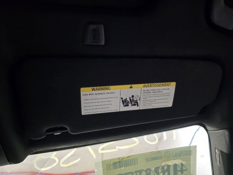 Passenger Sun Visor Illuminated Cloth Fits 10-16 BMW 535i 635659