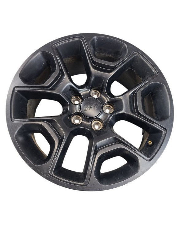 Wheel 17x7-1/2 Road Wheel 5 Spoke Painted Black Fits 19-23 CHEROKEE 66