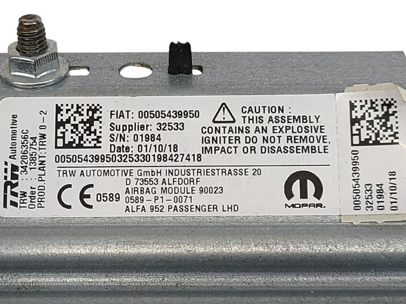 GIULIA    2019 Air Bag 612932