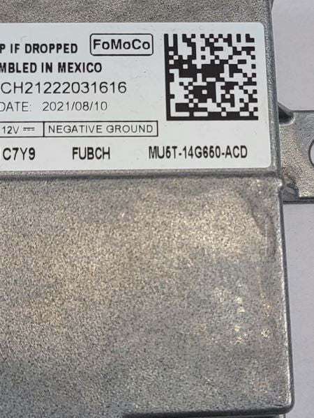 F150      2021 Pedestrian Alert System Control Module Chassis ECM 5589