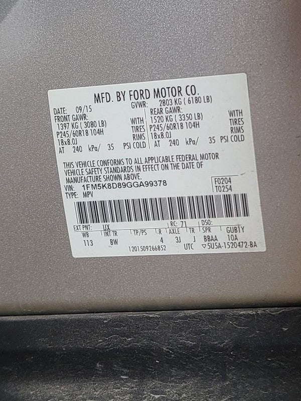 EXPLORER  2016 Headliner 675646