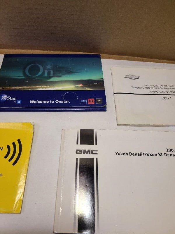 YUKON     2007 Owners Manual 623905