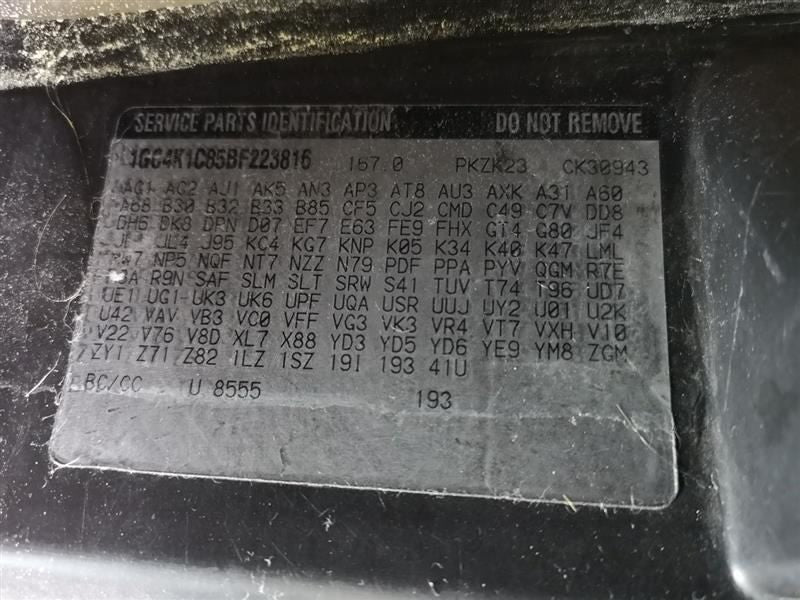 SILVRDO25 2011 Valve Cover 212854