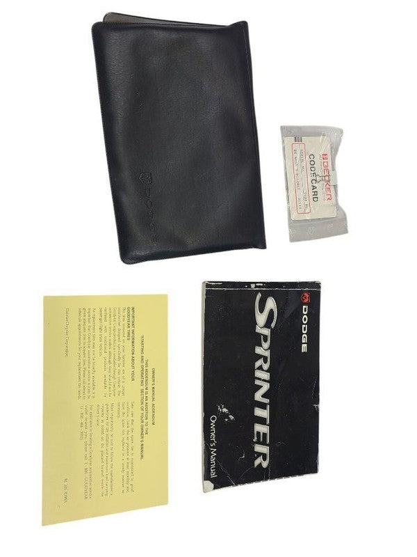 SPRINTV25 2004 Owners Manual 608707