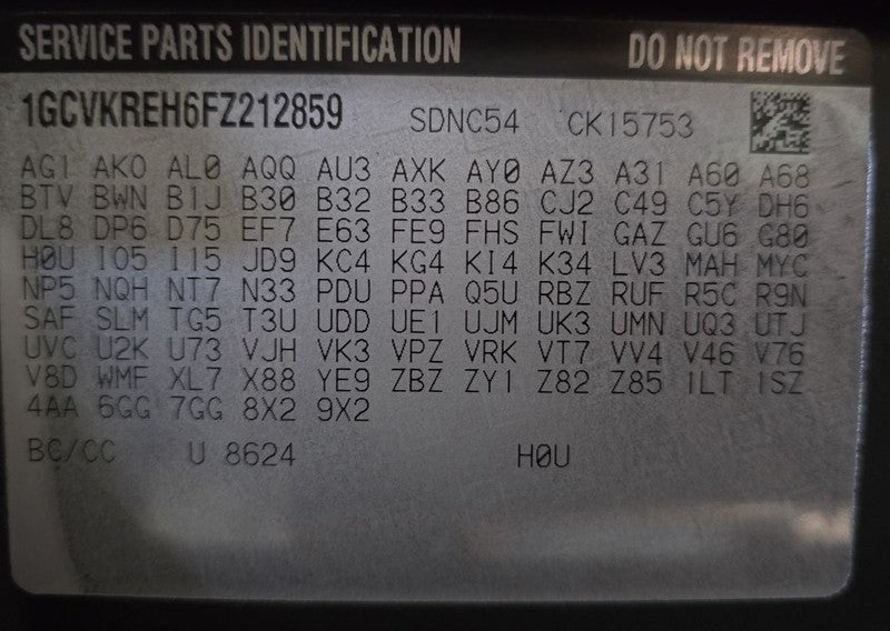 Hood Fits 14-15 SILVERADO 1500 PICKUP 641383
