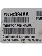 Engine ECM Electronic Control Module 2.4L Fits 18-20 RENEGADE 595919