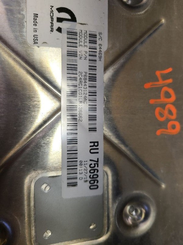 Engine ECM Electronic Control Module Gasoline Fits 18-19 PACIFICA 6233