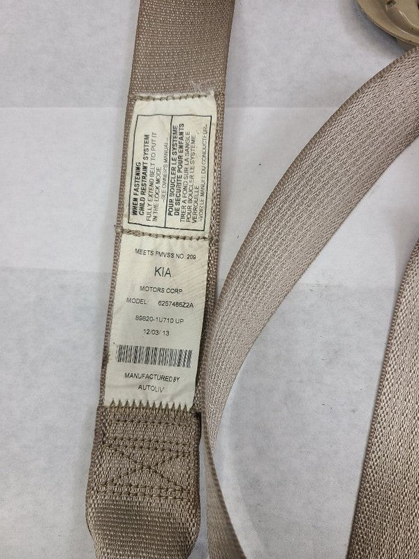 SORENTO   2014 Seat Belt Rear 607037