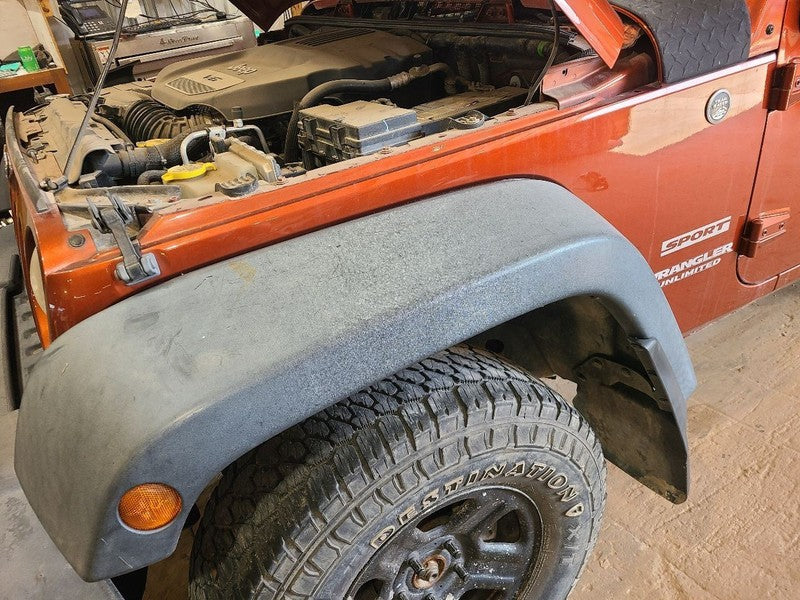 Driver Fender VIN W 6th Digit Jk Body Fits 07-18 WRANGLER 674297