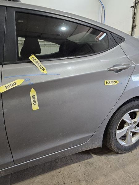 Driver Rear Side Door Electric Sedan Fits 11-16 ELANTRA 591137