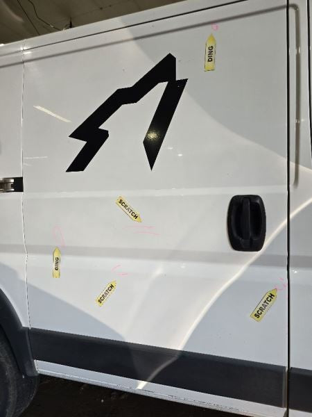 Passenger Rear Side Door Sliding Low Roof Fits 14-19 PROMASTER 1500 VA
