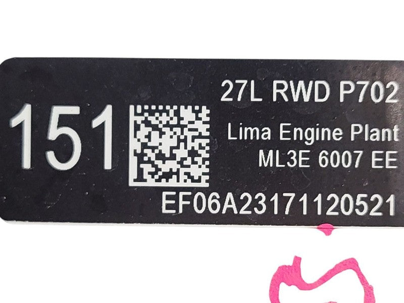 Engine Gasoline 2.7L VIN P 8th Digit Turbo Fits 21-23 FORD F150 PICKUP