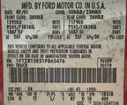 Passenger Right Tail Light Excluding STX Fits 01-05 RANGER 590228