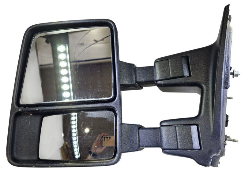 Driver Side View Mirror Manual Dual Arms Fits 13-16 FORD F250SD PICKUP