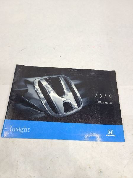 INSIGHT   2010 Owners Manual 552933