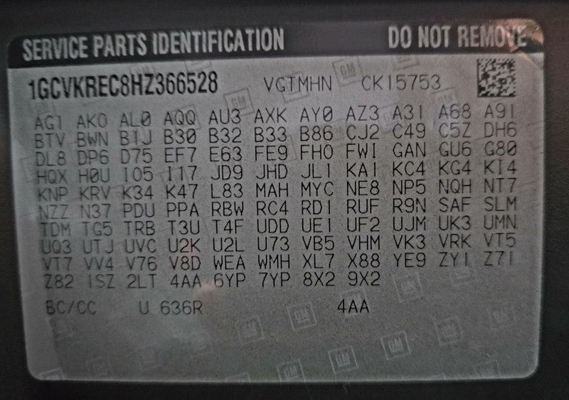 Chassis ECM Body Control BCM On Firewall Fits 17-18 ATS 616299 1351462