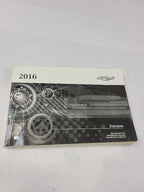 TRAVERSE  2016 Owners Manual 563963