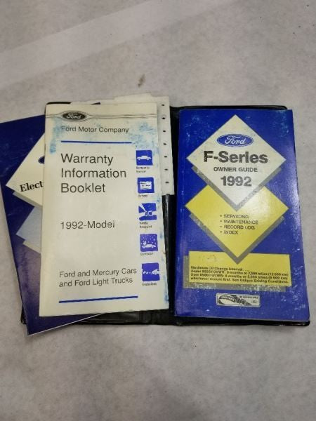 F250      1992 Owners Manual 538568