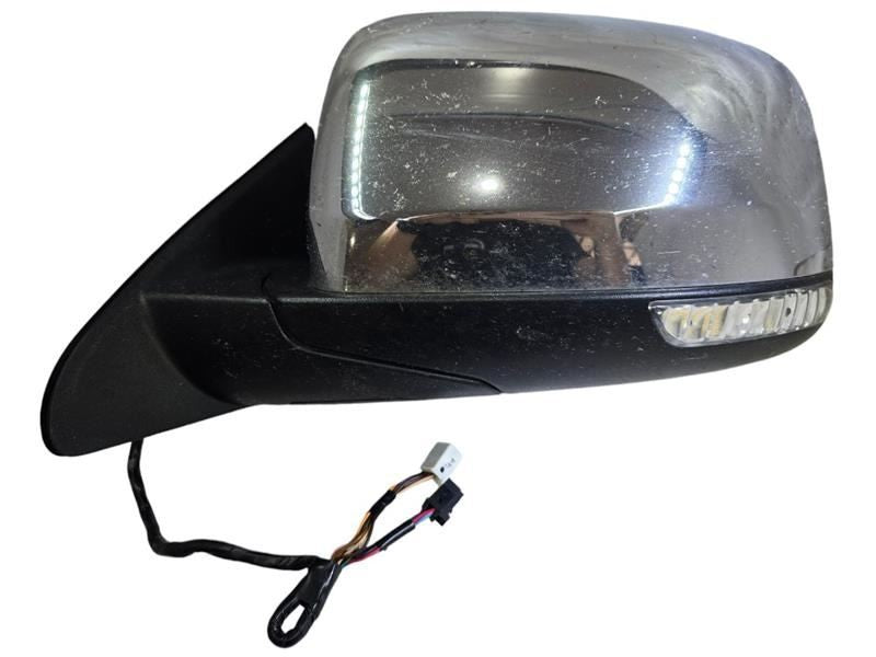 Driver Side View Mirror Power Heated Chrome Fits 11-18 GRAND CHEROKEE 
