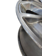 Wheel 22x9 7 Spoke Single Silver With Chrome Inserts Fits 15-20 ESCALA