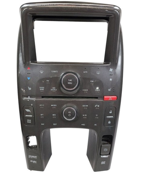 Audio Equipment Radio Control Panel With Heated Seat Fits 11-13 VOLT 6
