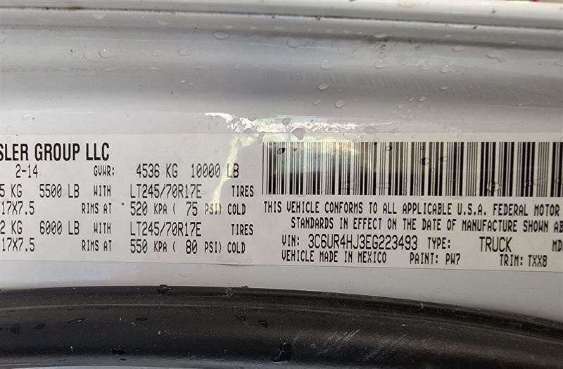 RAM2500   2014 Valve Cover 450564