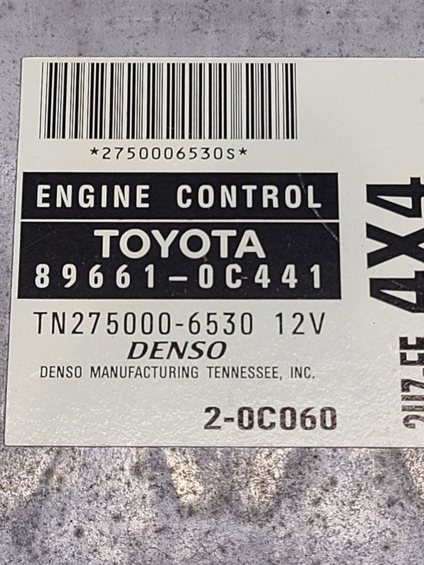 Engine ECM Electronic Control Module Center Dash 4WD Fits 03 TUNDRA 61