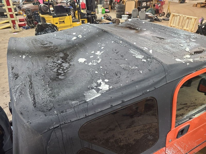 Roof Soft Top Excluding Unlimited 93.4" Wb Cover Fits 03-06 WRANGLER 6