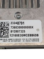 Chassis ECM Communication Wireless Charger Opt K4C Fits 15-17 ATS 6034