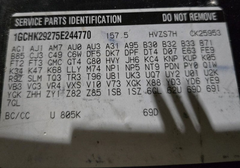 Steering Gear/Rack Power Steering Fits 02-07 SIERRA 2500 PICKUP 646139