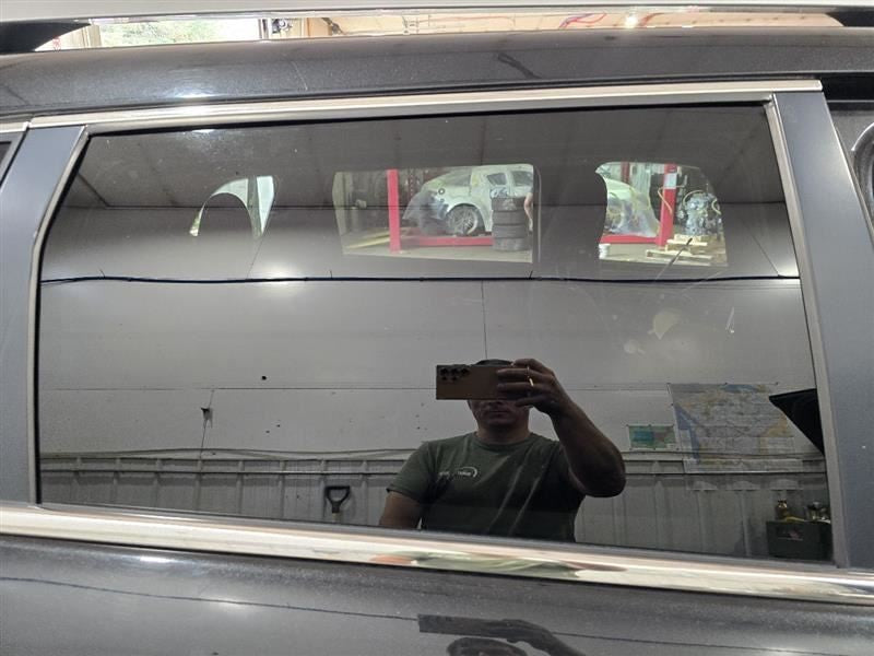 Passenger Right Rear Door Glass Privacy Tint Fits 14-20 CHEROKEE 59625