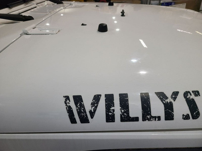 Hood VIN W 6th Digit Jk Body Flat Center Fits 13-18 WRANGLER 662037