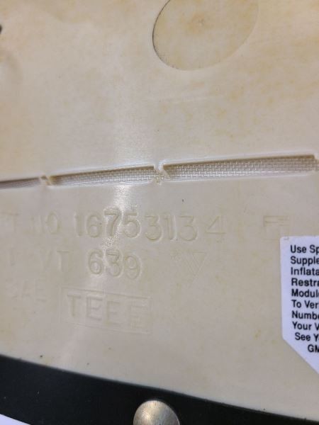 Air Bag Passenger Fits 94-96 CAPRICE 563750