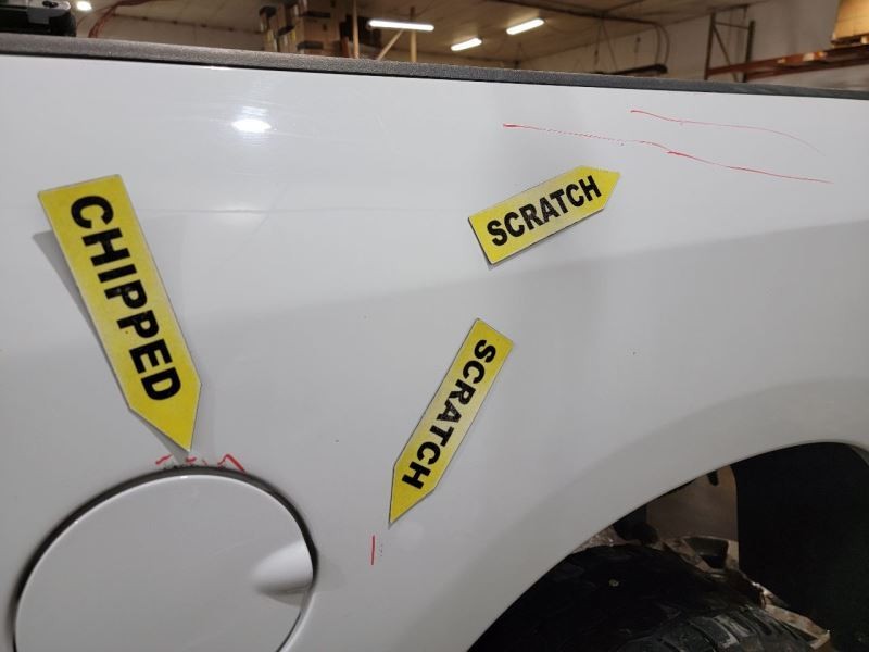 Pickup Box 8' Box Without 5th Wheel Package Fits 13-19 DODGE 2500 PICK