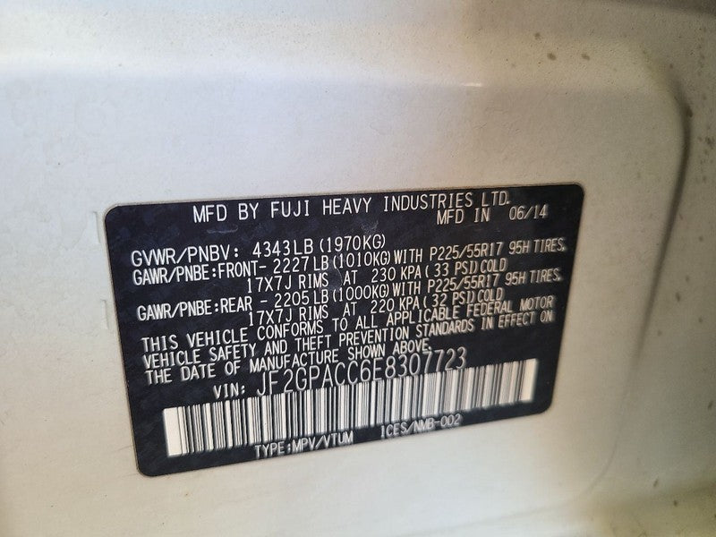 Dash Panel Fits 12-14 IMPREZA 674247
