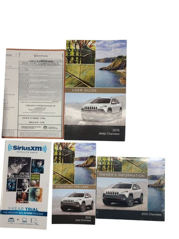 CHEROKEE  2015 Owners Manual 629664