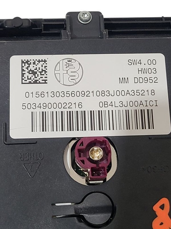 GIULIA    2019 Info-GPS-TV Screen 657374