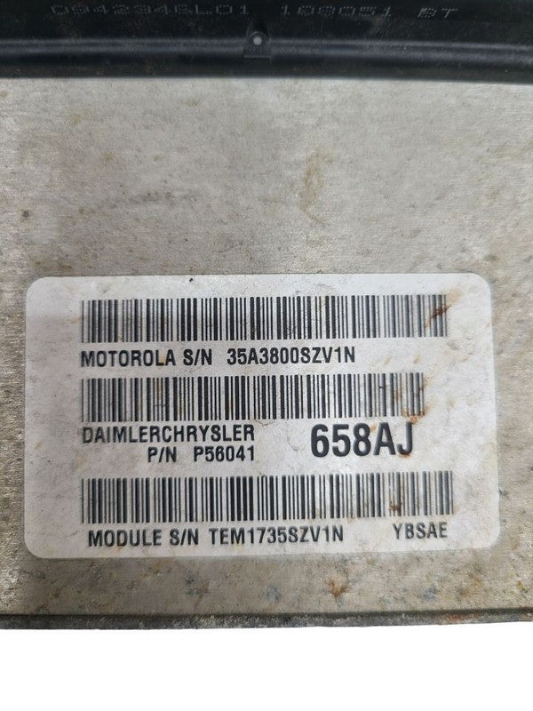Engine ECM Electronic Control Module 4.0L 6-242 Fits 00 WRANGLER 67291