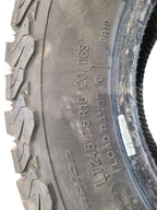 2 Used Tires 245 75 16 BFGoodrich A/T 12/32 668439