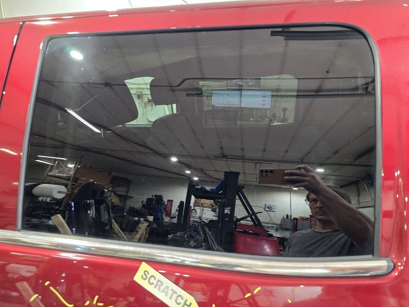 Driver Rear Door Glass Crew Cab Opt Ako Fits 15-19 SIERRA 2500 PICKUP 