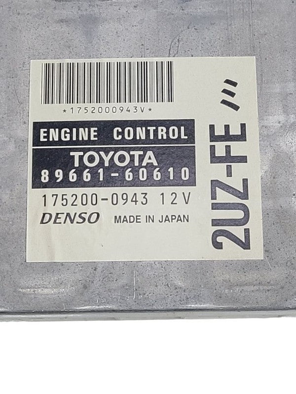 Engine ECM Electronic Control Module Thru 2/99 Fits 98-99 LEXUS LX470 